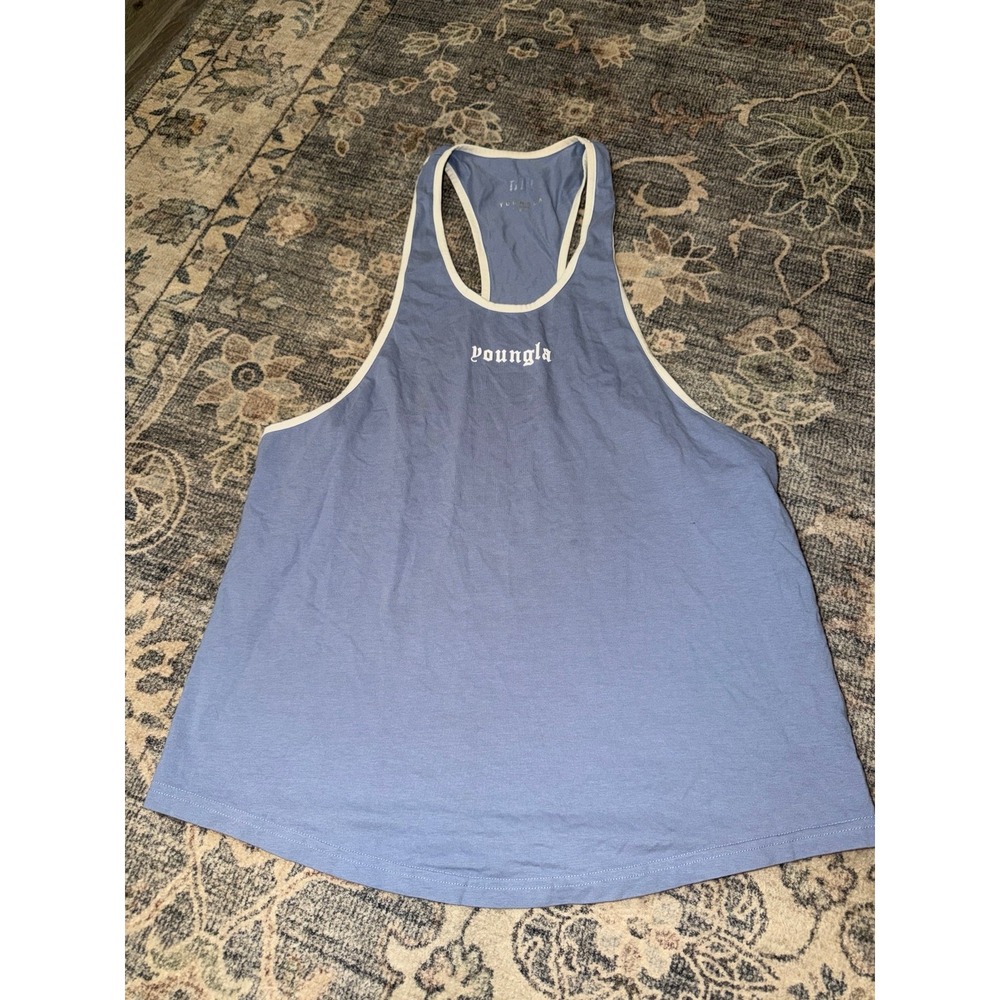 YoungLA Golden Era Tank Top Blue